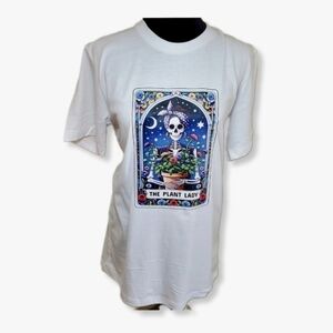 NWOT The Plant Lady Tarot Card Bella + Canvas Short Sleeve TShirt Sz M